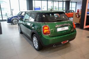 Phần đuôi xe Mini Cooper One