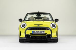 Đầu trước của Mini Cooper mui trần